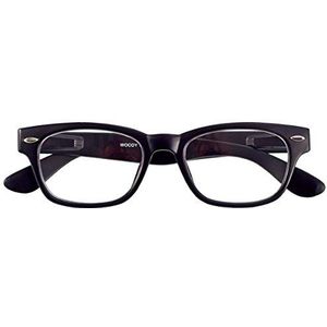 Leesbril INY Woody G11700-Zwart-+2.50