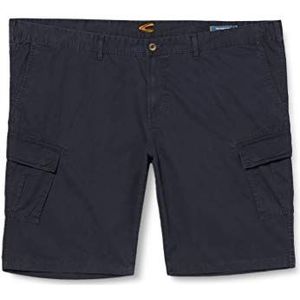 camel active Heren Camel Active Bermuda Cargo Shorts Broek, Check Blue., 32