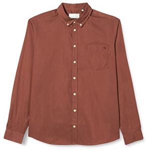 CASUAL FRIDAY Anton BD LS Lyocell overhemd voor heren, 181326/Nutmeg, maat L, 181326/Nutmeg, L