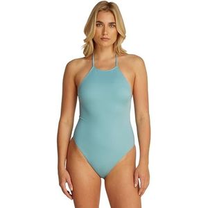 Calvin Klein - Halter Badpak - Groen (Saltwater Aqua)