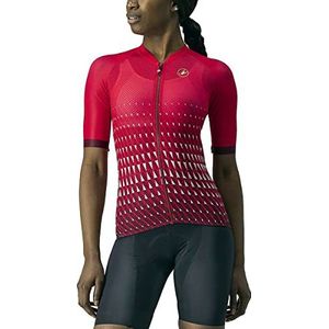 CASTELLI 4522058-011 Climber's 2.0 W Jersey Dames T-Shirt Raspberry/White-Bordeaux XS