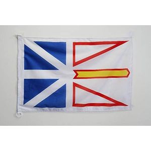 Newfoundland en Labrador Nautische Vlag 45x30cm - Canadese Bootvlag - Canada 30 x 45 cm - AZ VLAG