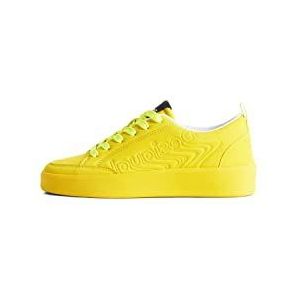 Desigual Dames Shoes_Fancy Color 8001 GOLDEN Haze Sneaker, Geel, 38 EU