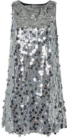 Pcmalou - Pailletten Midi-jurk - Feestelijke Jurk