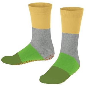 FALKE Uniseks-kind Stopper sokken Summer K Hp katoen Noppen op de zool 1 paar, Geel Banana 1410, 39/42 EU