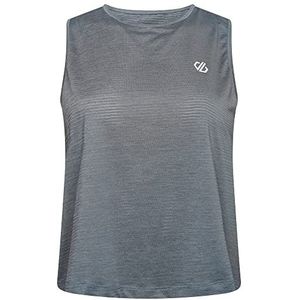 Dare 2b Dames Meditate Crop Top T-Shirt, Bluestone, 12