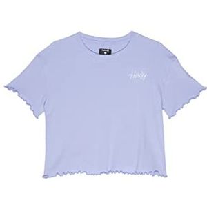 Hurley Hrlg Ribbed Boxy Tee T-shirt voor meisjes