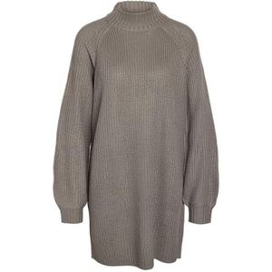 Noisy may Gebreide jurk 'NMTIMMY'  grijs