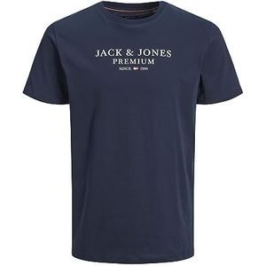 JACK & JONES Jprbluarchie Ss Tee Crew Neck Noos T-shirt voor heren, navy blazer, XL