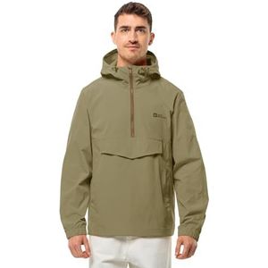 Jack Wolfskin Desert Wind Overhead M Jas, Buchtblatt, XXL Heren, baaiblad, XXL