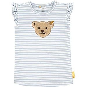 Steiff T-shirt voor meisjes, blauw (brunnera blue), 80 cm