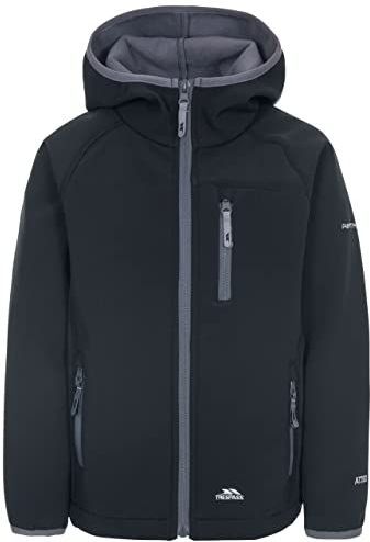 Trespass - Kian - Kinder Jack - Zwart - Softshell