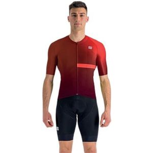 SPORTFUL bomber jersey lang shirt heren, Chili Red Cayenna Red, L