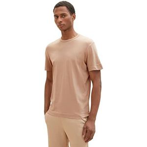 TOM TAILOR Uomini T-shirt 1035552, 24048 - Desert Fawn, XL