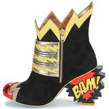 Irregular Choice Chasing Justice Zwart/Rood/Geel/Goud EUR 39 (UK 6), Zwart Rood Geel Goud, 39 EU