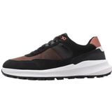Geox - PG1X ABX - Sneakers - Zwart - Suède en Leer