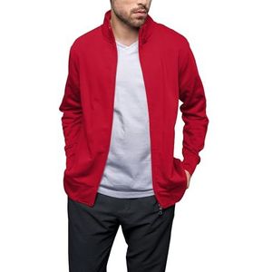 HRM - Premium Full Zip - Herenvest - Rood - Met Zijzakken