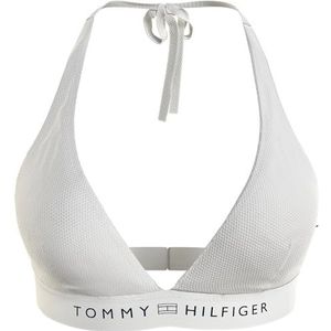 Tommy Hilfiger - Driehoekige Bikinibroek - Blauw - Gerecycled Nylon