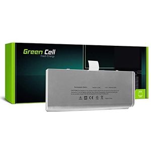 Green Cell® A1280 Laptop Batterij voor Apple MacBook 13 A1278 2008 (Li-Polymeer Cellen 45Wh 10.8V Zilver)