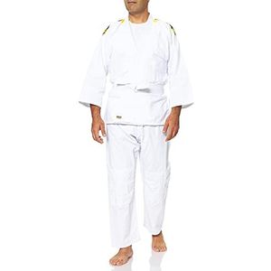 KWON - CLUBLINE - Judopak - Wit - 100% Katoen, Inclusief Witte Budo-Riem