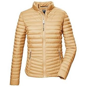 Dames - Gewatteerde Jas - Perzik - Polyester Gerecycled - Wind- en Waterafstotend
