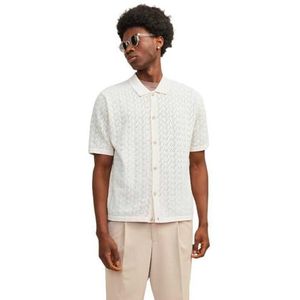Jack & Jones Jornoto Knit SS Polo LN, sea salt, L