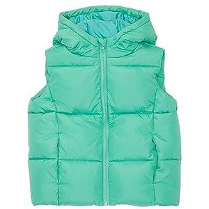 TOM TAILOR Lichtgewicht gewatteerd vest voor jongens, 32262-Bright Grass Green, 116/122 cm