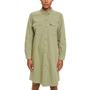 ESPRIT Dames 993EE1E306 jurk, 345/LIGHT kaki, 32, 345/light kaki, 32