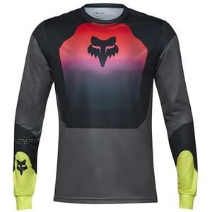 Fox Racing Unisex Adult Long Sleeve Cycling Jersey Fox Ranger Revise Black/PINK S Shirt, S