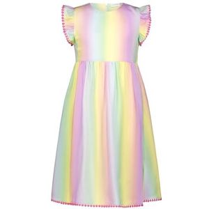 SALT AND PEPPER BY KIDS PARK Zomerjurk voor meisjes, regenboog, Meerkleurig, 116
