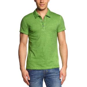 ESPRIT Poloshirt voor heren, groen (312 Grass Green)), 38 NL/XS