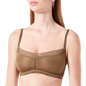 S by sloggi Dames Subtle Soft Bra BH, Dried Laver, XS Plus