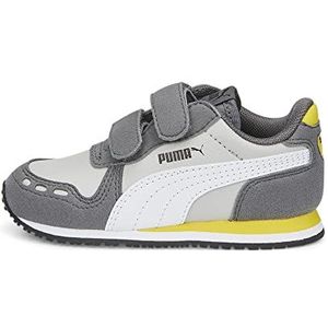 PUMA Cabana Racer Sl 20 V Inf uniseks-baby Sneaker,Cool lichtgrijs PUMA wit koel donkergrijs,23 EU