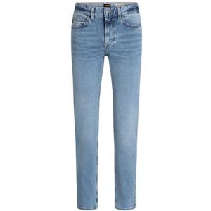 Slim fit jeans van katoenmix, model 'DELAWARE'