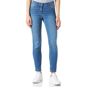 GERRY WEBER Edition Dames Best4me Skinny Jeans, Blue Denim met Gebruik, 38