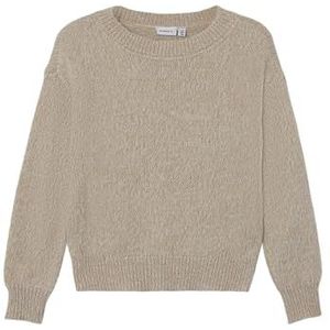 NAME IT Nmmocean Ls Knit Pullover voor jongens, Pure kasjmier, 122/128 cm