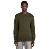 G-star - Premium Core - Trui - 100% Verantwoorde Merinowol - Normale Pasvorm - Ronde Hals - Lange Mouwen