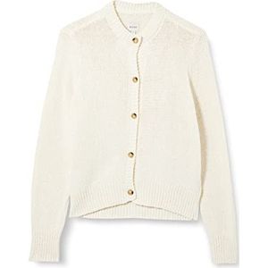 MUSTANG Dames Style Dana Short Cardigan gebreide jas, Whisper White 2013, S, WHISPER WHITE 2013, S