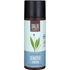 DALIO - Sensitive conditioner - 1x 150 ml fles - voor de gevoelige hoofdhuid - verbetert kambaarheid en geeft glans en soepelheid - gecertificeerde veganistische natuurlijke cosmetica