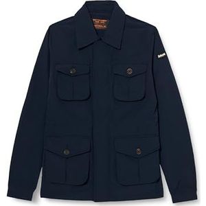 Schott NYC Pakse Jas voor heren, Donkerblauw, S