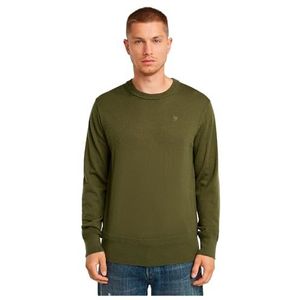 G-Star RAW Premium Core R Knit, groen (Shadow Olive D25174-d847-b230), XS
