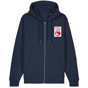 COMPAGNIE DE CALIFORNIE Sweatshirt met ritssluiting voor kinderen, 6 jaar, marineblauw, Blauw, 6 Jaar