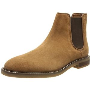 Clarks Heren Jaxen Chelsea laarzen, Cola Suède, 42.5 EU