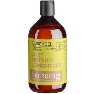 BenecosBIO - Douchegel - BIO-Ginger + BIO-citroen - Veganistisch - Gerecycled Plastic