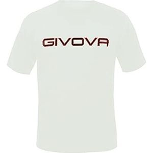 Givova MA008 T-shirt unisex - volwassenen, wit, M