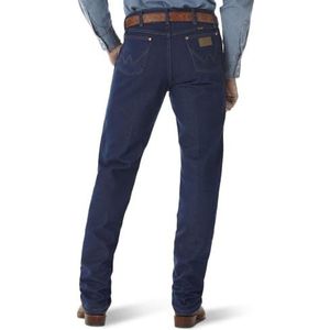 Wrangler Herenjeans, originele pasvorm, voorgewassen, indigoblauw, 30W/30L, Voorgewassen indigo, 30W / 30L