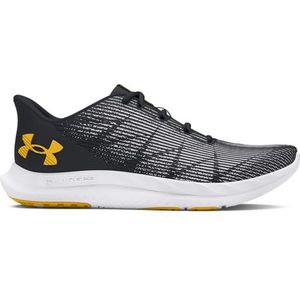 Under Armour Heren UA Charged Speed Swift Sneaker, Zwart Zwart Taxi, 48.5 EU