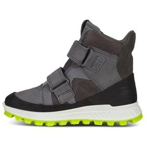 ECCO Jungen EXOSTRIKE KIDS Mid-cut Boot, Grau (Black/Dark Shadow), 31 EU