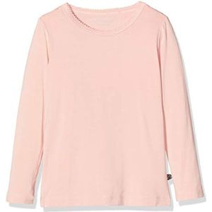 MINYMO Meisjesblouse met lange mouwen, aangename kwaliteit, roze (Misty Rose 524), 134 cm