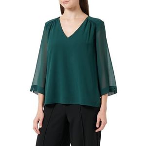s.Oliver Sales GmbH & Co. KG/s.Oliver Damesblouse 3/4 mouw blouse 3/4 mouw, groen, 44